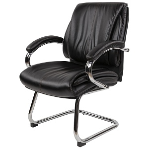 Офисное кресло CHAIRMAN CH423 V, экокожа, черный